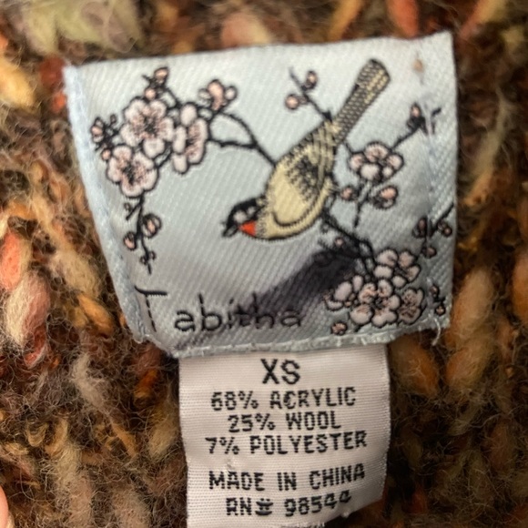 Tabitha anthro seasonal stroll wool blend cardigan coat - Picture 14 of 17